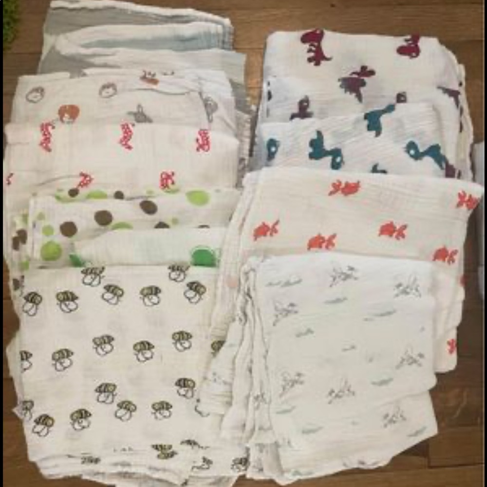 Aden and Anais Muslin Swaddles